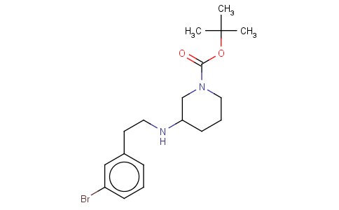 1-BOC-3-[2-(3-BROMO-PHENYL)-ETHYLAMINO]-PIPERIDINE